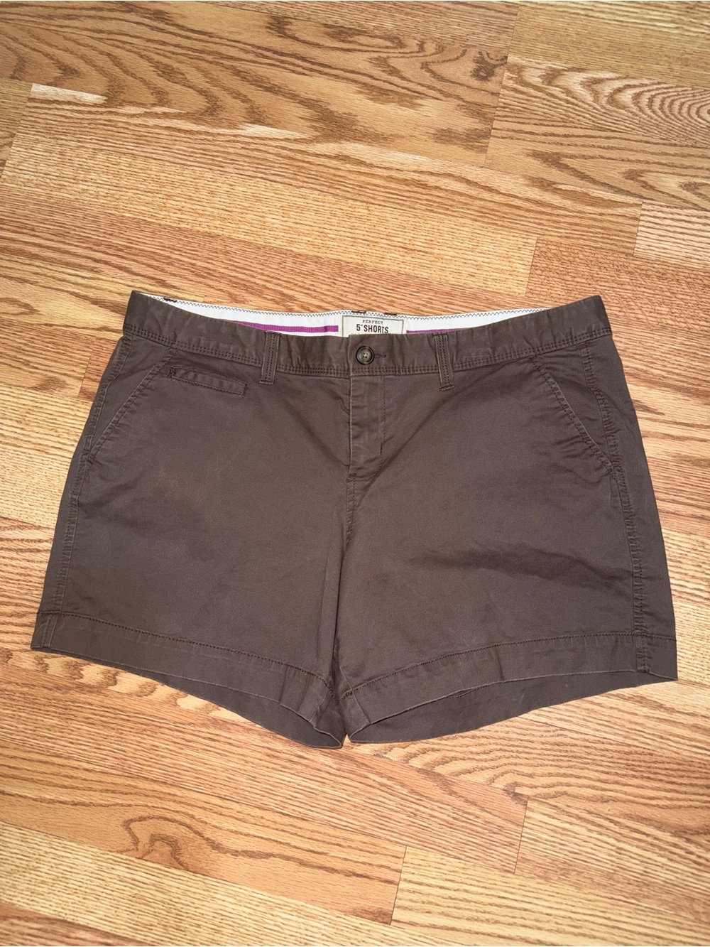 Old Navy Brown Chino Bermuda Shorts
